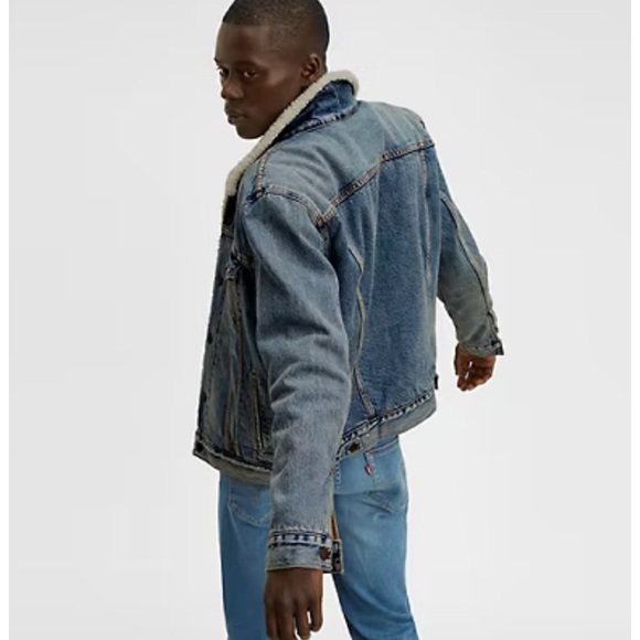 Levi’s Sherpa Trucker Jacket. Size Large. NWOT - Picture 10 of 12